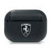 Ferrari Signature Leather Case - кожен кейс (естествена кожа) за Apple Airpods Pro (черен) 1