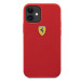Ferrari On Track Silicone Case - силиконов (TPU) калъф за iPhone 12 mini (червен) 3
