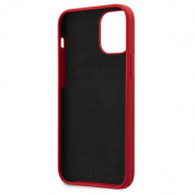 Ferrari On Track Silicone Case - силиконов (TPU) калъф за iPhone 12 mini (червен) 6
