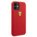 Ferrari On Track Silicone Case - силиконов (TPU) калъф за iPhone 12 mini (червен) 4