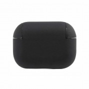 BMW Signature Leather Case - кожен кейс (естествена кожа) за Apple Airpods Pro (тъмносин)