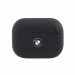 BMW Signature Leather Case - кожен кейс (естествена кожа) за Apple Airpods Pro (тъмносин) 2