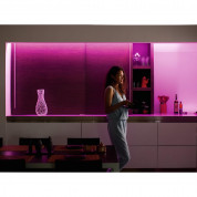 Philips Hue Lightstrip Plus V4 EMEA 2m - 2 метра светеща лента с бяла и цветна светлина за безжично управляемо осветление за iOS и Android устройства  4