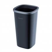Baseus Vehicle-mounted Trash Can (CRLJT-A01) - алуминиев кош за отпадъци, подходящ за автомобил или офис с 90 броя резервни торбички (черен) 3