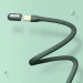 Baseus Bracelet USB-C Cable (CATFH-06B) - кабел за устройства с USB-C порт (22 см) (тъмнозелен)  7