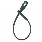 Baseus Bracelet USB-C Cable (CATFH-06B) - кабел за устройства с USB-C порт (22 см) (тъмнозелен)  1