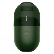 Baseus C2 Desktop Capsule Vacuum Cleaner (CRXCQC2-06) - малка прахосмукачка с вградена презареждаема батерия (зелен)