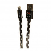 Disney Minnie Mouse Apple Lightning Cable - USB кабел за Apple устройства с Lightning порт (100 см) (черен)