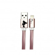 Disney Minnie Mouse Apple Lightning Cable (100 cm) (rose gold)