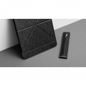 Moshi Apple Pencil Case - кожен калъф за Apple Pencil от веган кожа (черен) 3