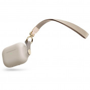 Moshi Pebbo Detachable Wrist Strap & LintGuard Protection Case for Apple Airpods Pro (savanna beige) 1