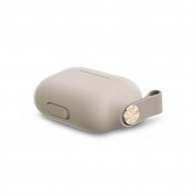 Moshi Pebbo Detachable Wrist Strap & LintGuard Protection Case for Apple Airpods Pro (savanna beige) 2