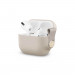 Moshi Pebbo Detachable Wrist Strap Case - силиконов кейс с каишка за Apple Airpods Pro (бежов) 1