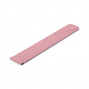 Moshi Apple Pencil Case - кожен калъф за Apple Pencil от веган кожа (розов) 1