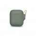 Moshi Pebbo Detachable Wrist Strap Case - силиконов кейс с каишка за Apple Airpods и Apple Airpods 2 (зелен) 5