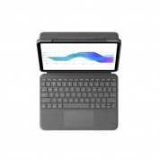 Logitech Folio Touch - безжична клавиатура и тракпад, с кейс и поставка за iPad Pro 11 M1 (2021), iPad Pro 11 (2020), iPad Pro 11 (2018) (тъмносив) 1