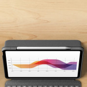 Logitech Folio Touch - безжична клавиатура и тракпад, с кейс и поставка за iPad Pro 11 (2020), iPad Pro 11 (2018) (тъмносив) 9