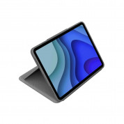 Logitech Folio Touch - безжична клавиатура и тракпад, с кейс и поставка за iPad Pro 11 (2020), iPad Pro 11 (2018) (тъмносив) 2