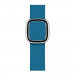 Apple Modern Buckle Band Small - оригинална кожена каишка за Apple Watch 38мм, 40мм, 41мм (син) 1