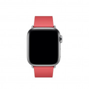 Apple Modern Buckle Band Small - оригинална кожена каишка за Apple Watch 38мм, 40мм, 41мм (розов) 2