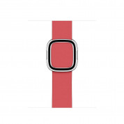 Apple Modern Buckle Band Large - оригинална кожена каишка за Apple Watch 38мм, 40мм (розов) 3