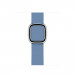 Apple Modern Buckle Band Small - оригинална кожена каишка за Apple Watch 38мм, 40мм, 41мм (светлосин) 2