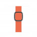 Apple Modern Buckle Band Medium - оригинална кожена каишка за Apple Watch 38мм, 40мм, 41мм (оранжев) 2