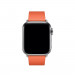Apple Modern Buckle Band Medium - оригинална кожена каишка за Apple Watch 38мм, 40мм, 41мм (оранжев) 3
