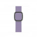 Apple Modern Buckle Band Medium - оригинална кожена каишка за Apple Watch 38мм, 40мм, 41мм (светлолилав) 2