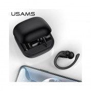 USAMS YI001 Ear Hook TWS Waterproof Earphones (black) 5