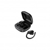 USAMS YI001 Ear Hook TWS Waterproof Earphones (black) 1