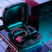 USAMS YI001 Ear Hook TWS Waterproof Earphones - безжични блутут слушалки със зареждащ кейс за мобилни устройства (черен) 7