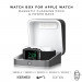Sumato WatchBox Smart Charging Case 5000mAh - сертифициран луксозен кейс с преносима батерия за зареждане на Apple Watch и iPhone (сребрист) 3