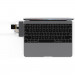 Kanex iAdapt 5-in-1 Multiport USB-C Hub - мултифункционален USB-C хъб за свързване на допълнителна периферия за MacBook (сив) 5