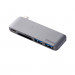 Kanex iAdapt 5-in-1 Multiport USB-C Hub - мултифункционален USB-C хъб за свързване на допълнителна периферия за MacBook (сив) 1