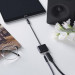 Kanex DuraBraid USB-C to 3.5mm Headphone Jack Adapter & Charging - пасивен адаптер USB-C към 3.5 мм. аудио изход и USB-C изход (черен)  6