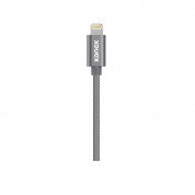 Kanex Premium DuraBraid USB-C to Lightning Cable - сертифициран (MFI) USB-C към Lightning кабел за Apple устройства с Lightning порт (120 см) (сив)  1