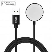 Kanex DuraBraid Magnetic Charger USB Cable - сертифициран (MFI) магнитен кабел за Apple Watch (300 см) (черен) 