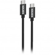 Kanex DuraBraid USB-C to USB-C Charging Cable 2m (black)