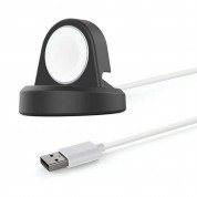 Kanex Nightstand with Charging Cable - поставка за Apple Watch със MFI сертифициран кабел за зареждане на Apple Watch (черен)  2