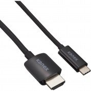 Kanex USB-C to HDMI Cable - кабел за свързване от USB-C към HDMI 4K (200 см) (черен) 