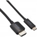 Kanex USB-C to HDMI Cable - кабел за свързване от USB-C към HDMI 4K (200 см) (черен)  1