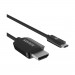Kanex USB-C to HDMI Cable - кабел за свързване от USB-C към HDMI 4K (200 см) (черен)  3