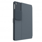 Speck Balance Folio Case - текстилен калъф и поставка за iPad 9 (2021), iPad 8 (2020), iPad 7 (2019) (сив)	 1