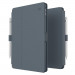Speck Balance Folio Case - текстилен калъф и поставка за iPad 9 (2021), iPad 8 (2020), iPad 7 (2019) (сив)	 1