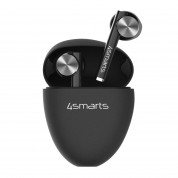 4smarts TWS Bluetooth Headphones Pebble - безжични Bluetooth слушалки с микрофон за мобилни устройства (черен)