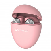 4smarts TWS Bluetooth Headphones Pebble - безжични Bluetooth слушалки с микрофон за мобилни устройства (розов) 1
