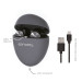4smarts TWS Bluetooth Headphones Pebble - безжични Bluetooth слушалки с микрофон за мобилни устройства (светлосив) 5