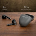 4smarts TWS Bluetooth Headphones Pebble - безжични Bluetooth слушалки с микрофон за мобилни устройства (светлосив) 8