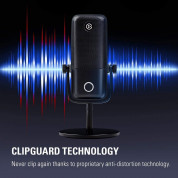 Elgato Wave:1 Premium USB Condenser Microphone - професионален настолен USB микрофон за запис и стрийминг (черен) 12